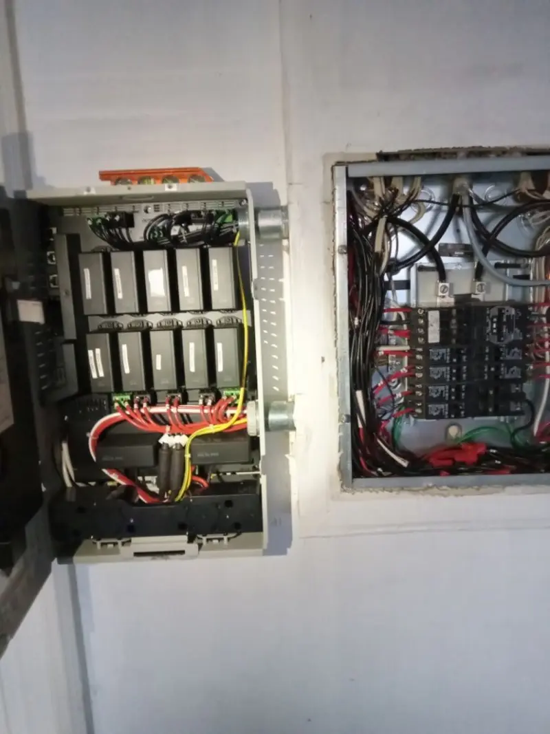 Electrical panel upgrade completed for Indoor Lighting Installation in Sandy Springs